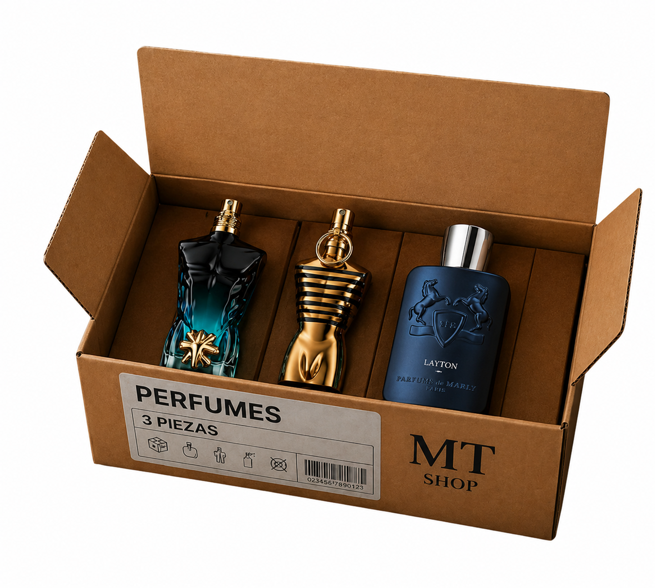 PERFUMES 3 PIEZAS